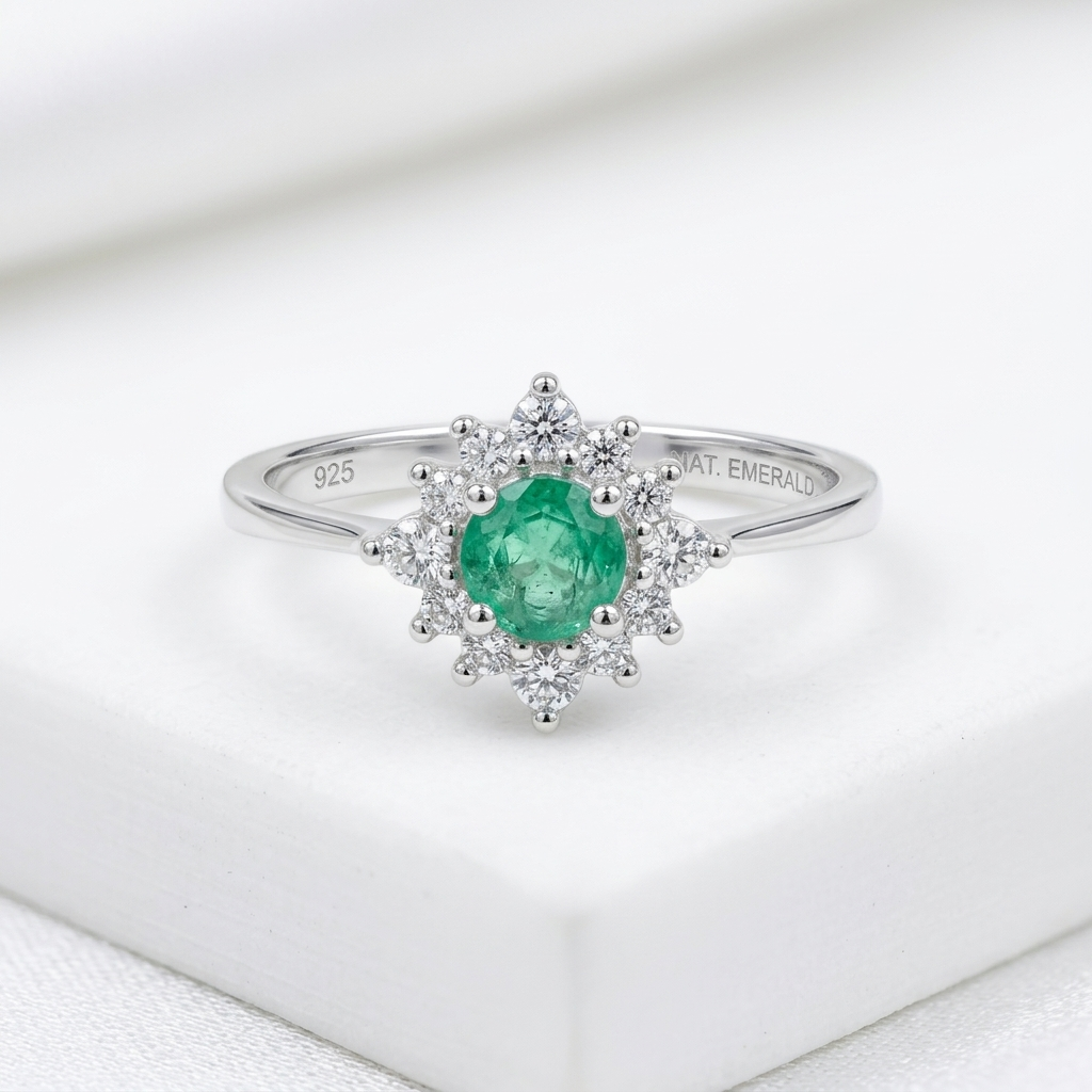 FLOR PUNTO VERDE