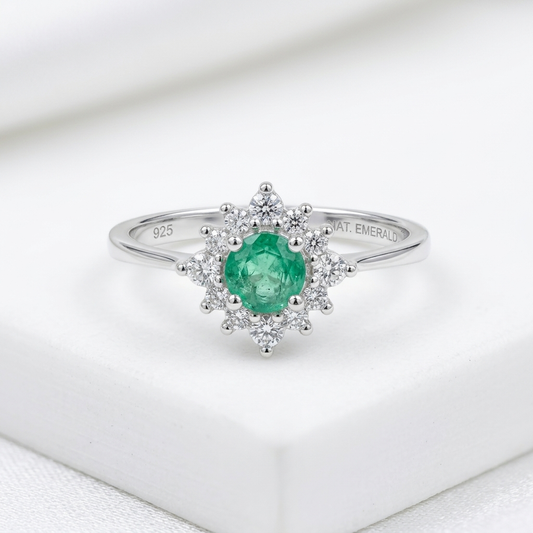 FLOR PUNTO VERDE